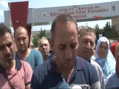 Silivri Cezaevi'nde tutuklu asker yakınları için görüş günü