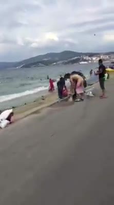 Bursa sahillerini Suriyeliler işgal etti!