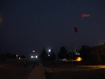 Suriye'de silahlar ateşlendi, Akçakale'de tedirginlik yaşandı