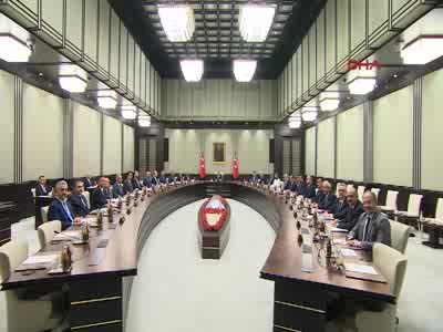 Bakanlar Kurulu, Cumhurbaşkanlığı Sarayı'nda toplandı