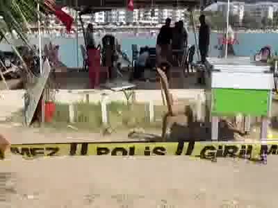 Parkta erkek ve kadın cesedi bulundu