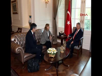 Başbakan Yıldırım, Güler Sabancı'yı kabul etti
