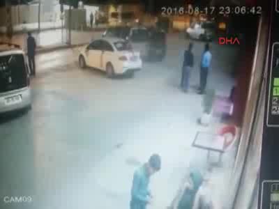 Van'daki saldırı anından yeni güvenlik kamerası görüntüsü ortaya çıktı