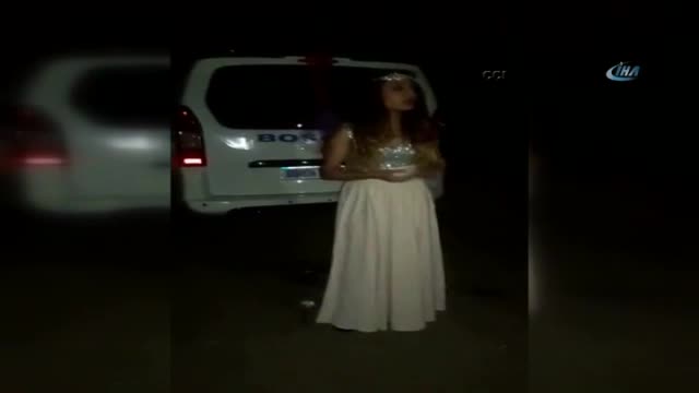 Boşanmayı aracını süsleyerek kutladı