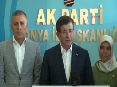 Davutoğlu: "Bunlara karşı mücadele etmeye kararlıyız"
