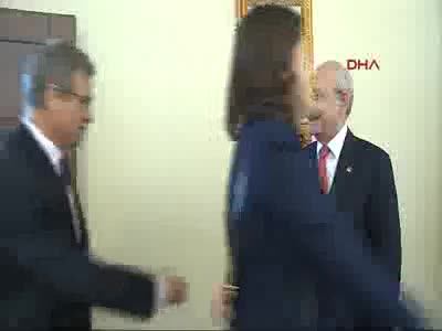 Kılıçdaroğlu, AP Türkiye Raportörü Kati Piri'yi kabul etti