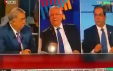 TRT Spor'da Aziz Yıldırım'a hakaret