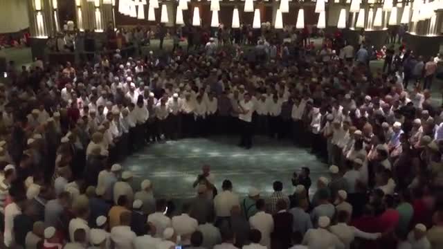 Cumhurbaşkanlığı Sarayı Külliyesi'nde zikir