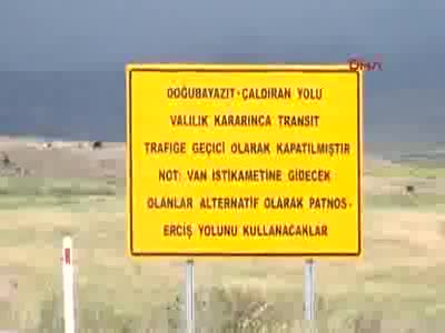 Çaldıran'da çatışma!
