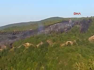 Çukurca karayolundaki  patlayıcılar imha edildi