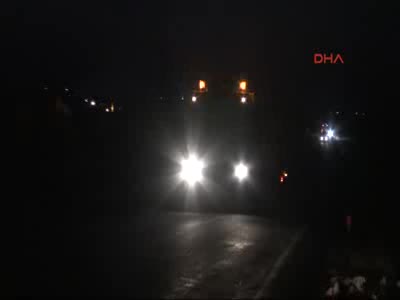 Gaziantep sınıra tank sevkiyatı...
