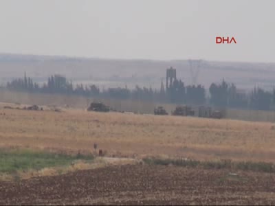Tanklar Suriyeye sınırdan girdi - 1