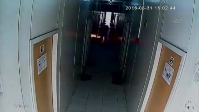 İşçinin yakılarak öldürülmesi güvenlik kamerasında