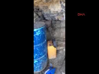 Çukurca'daki operasyonda çok sayıda mühimmat ele geçirildi