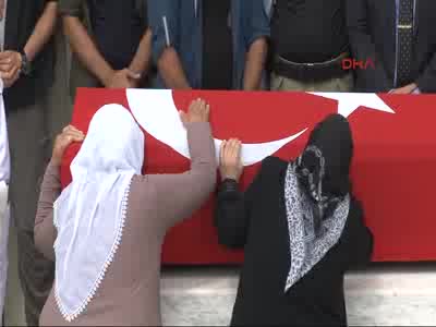 Şehit Jandarma Üsteğmen Parlak için Kocatepe Camii'nde tören düzenlendi