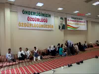 Diyarbakır'da, Öcalan için 50 kişi açlık grevine başladı