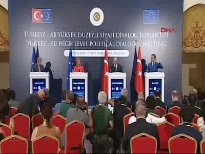 Ankara'da 'Türkiye-AB Üst Düzey Siyasi Diyalog Toplantısı' - 3