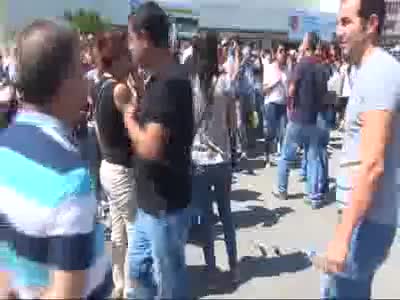 Diyarbakır'da öğretmenlerin protestosunda olaylar çıktı - 2