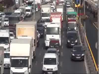 İstanbul'da trafik yoğunluğu - 2
