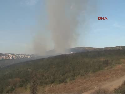 İstanbul'da askeri alanda yangın - 5