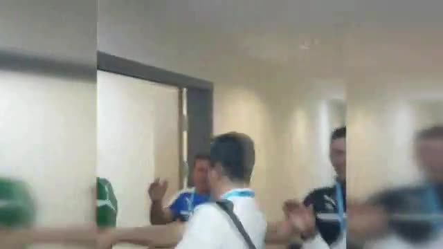 Bursasporlu futbolcuların galibiyet sevinci