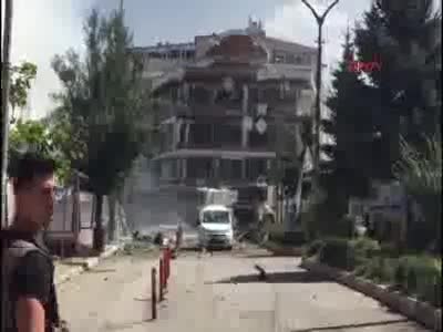 Van'da patlama!
