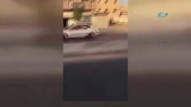 Sahibinden kaçan kurbanlığa otomobil çarptı