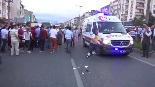 Bursa'da otomobilin çarptığı çocuk ağır yaralandı