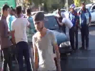 Kayseri'de kavşaktaki kaza ucuz atlatıldı: 1 yaralı