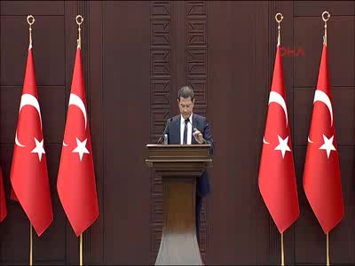 Canikli, Bakanlar Kurulu'nun ardından açıklamalarda bulundu - 1
