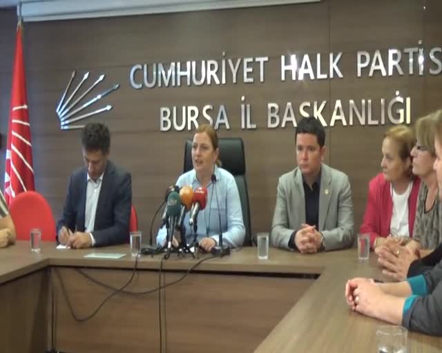 CHP Bursa'dan tekmeli saldırgana tepki!