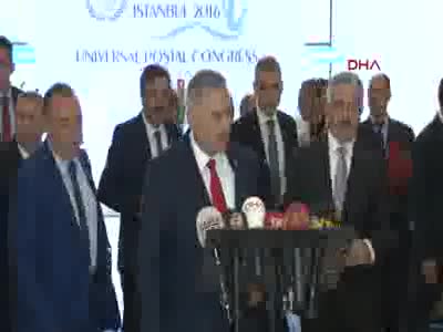 Başbakan Yıldırım 26. Dünya Posta Kongresi çıkışında soruları cevapladı - 1