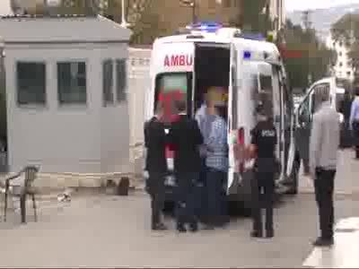 İsrail Büyükelçiliği önünde silah sesleri duyuldu