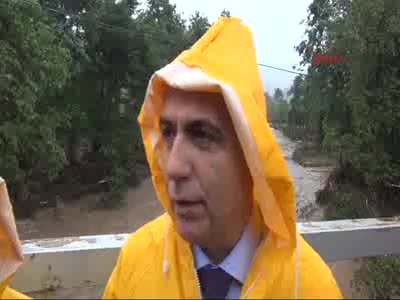 Eynesil'de aşırı yağış etkili oldu - 1