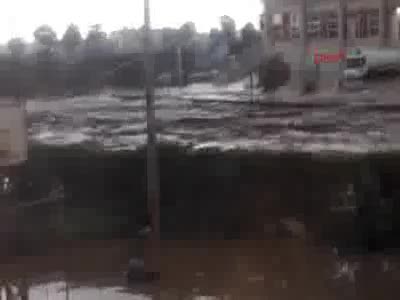 Eynesil'de aşırı yağış etkili oldu - 2