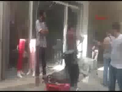 Suriye tarafından atılan roket mermisi düştü