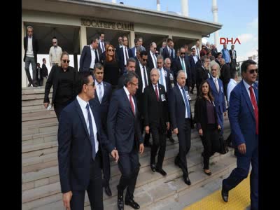 Kılıçdaroğlu, Muğla eski Milletvekili Ergin'in cenaze namazına katıldı