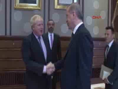 Cumhurbaşkanı Erdoğan, İngiltere Dışişleri Bakanı Johnson'u kabul etti - 2
