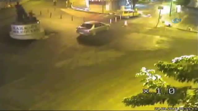 Yasak aşkta kovalamaca kazayla bitti
