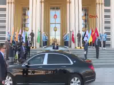 Suudi Arabistan Veliaht Prensi Muhammed Bin Nayif Cumhurbaşkanlığı Sarayı'nda