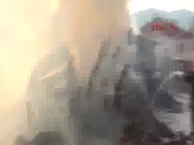Bursa'da yaşlı çiftin varı yoğu yangında kül oldu