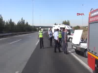 Tarsus otoyolunda kaza: 2 ölü 3 yaralı