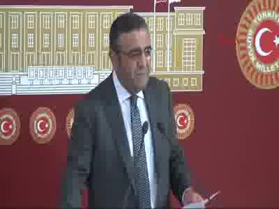 CHP'li Tanrıkulu TBMM'de basın toplantısı düzenledi