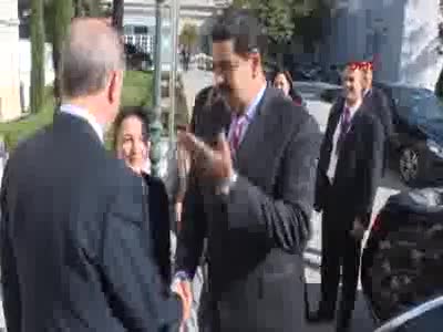 Erdoğan, Venezuela Devlet Başkanı Moros'u kabul etti