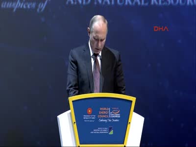 Putin Enerji Zirvesi'nde konuştu - 2