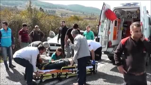 Bursa'da feci kaza: 1 ölü, 5 yaralı
