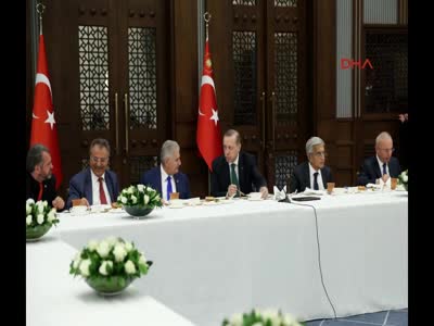 Erdoğan, Beştepe'de 10 Muharrem İftarı düzenledi
