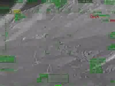 Lice'de PKK'nın bomba yüklü 3 aracını helikopterler imha etti