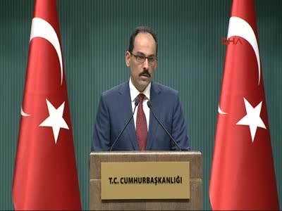 Cumhurbaşkanlığı Sözcüsü İbrahim Kalın açıklamalarda bulundu - 3
