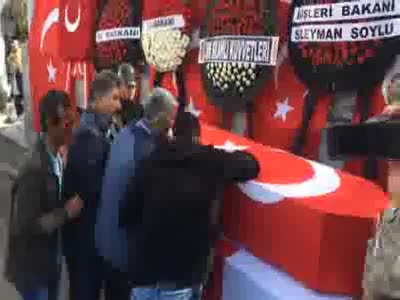Şehit Uzman Çavuş Polat, Elbistan'da toprağa verildi